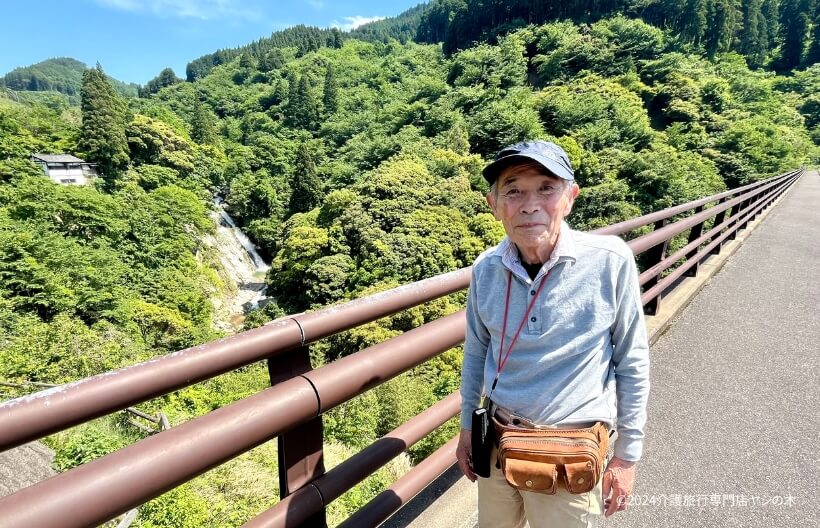 介護旅行実例｜O様 佐賀県唐津_観音の滝