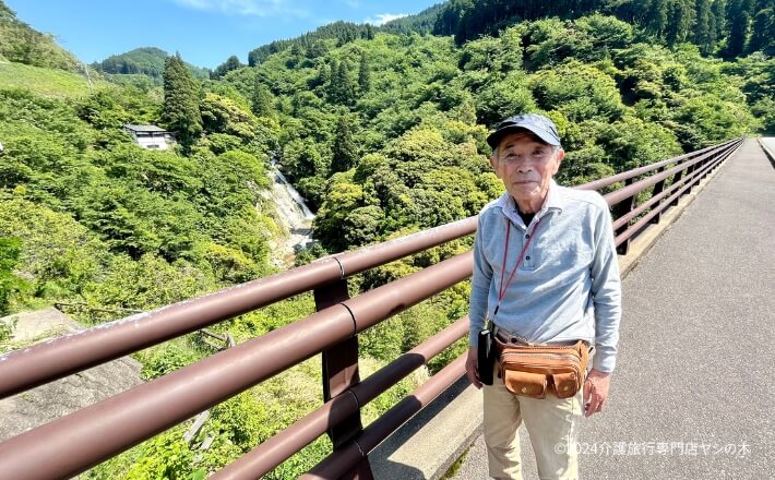 介護旅行_佐賀県唐津_観音の滝