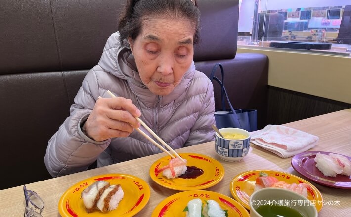 介護旅行_大分県別府_スシロー