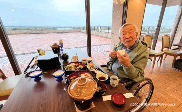 介護旅行_山口県ホテルCOCOLAND朝食