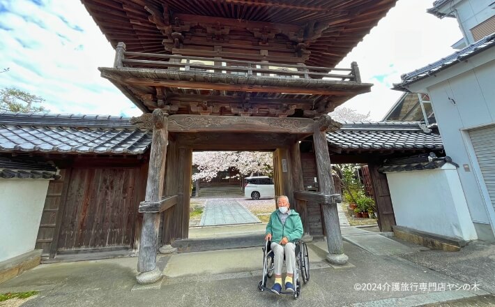 介護旅行_山口県防府お墓参り