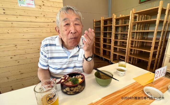 介護旅行_千葉県漁協直営食堂ばんや