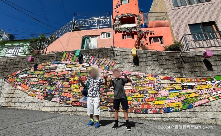 クルーズ船で介護旅行_釜山観光