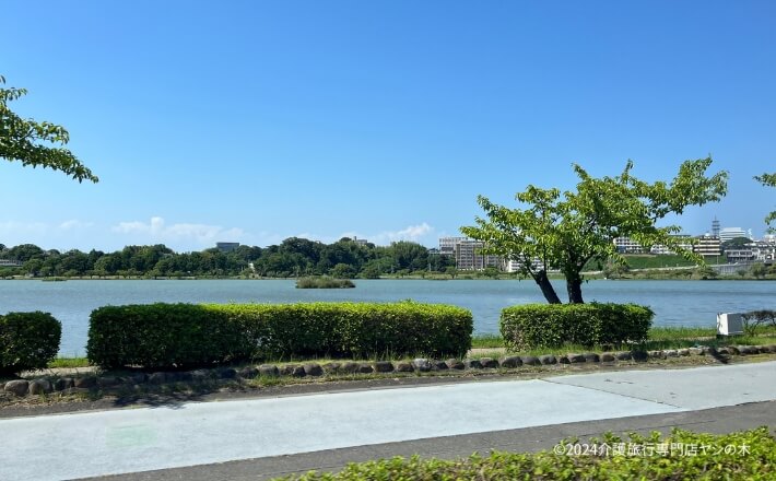 クルーズ船で介護旅行_偕楽園