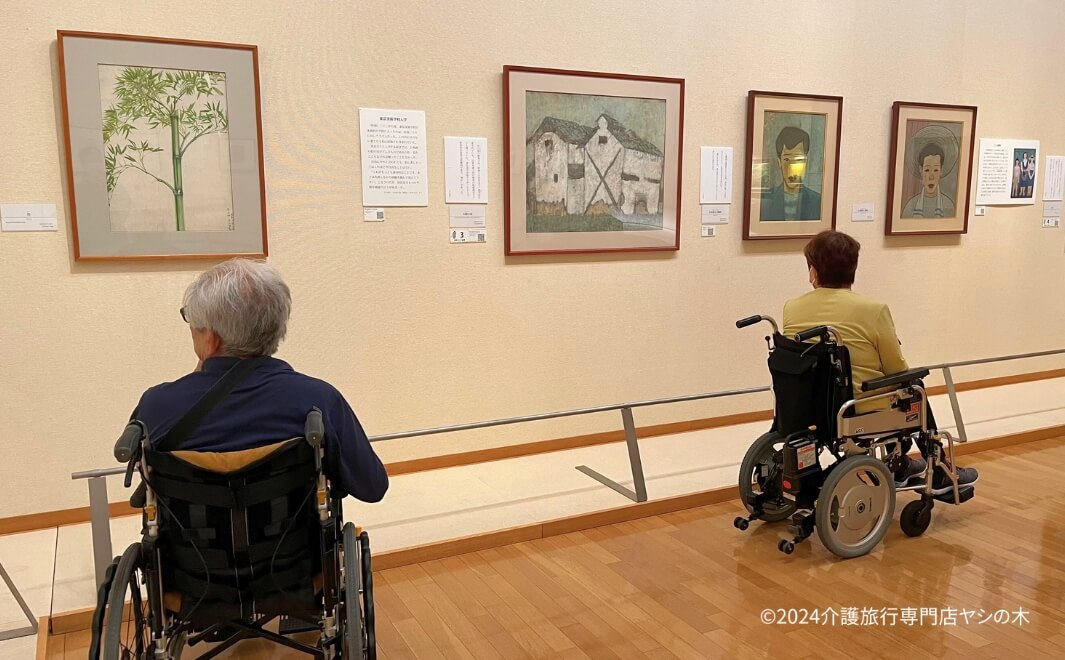 介護旅行で瀬戸内しまなみ海道へ_平山郁夫美術館