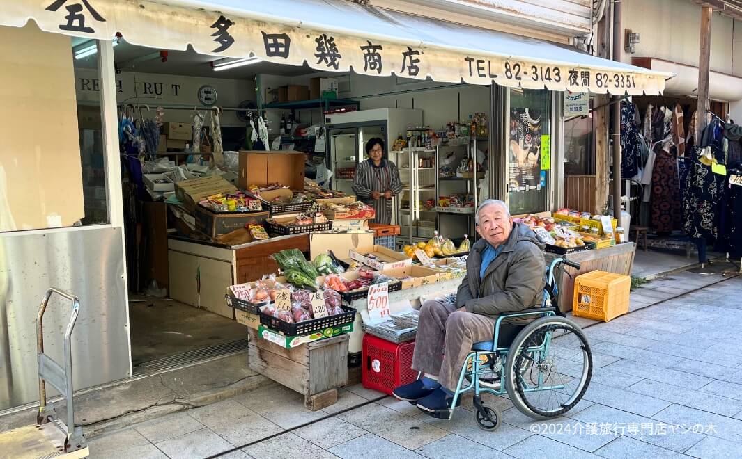 介護旅行で佐賀県へ_呼子朝市