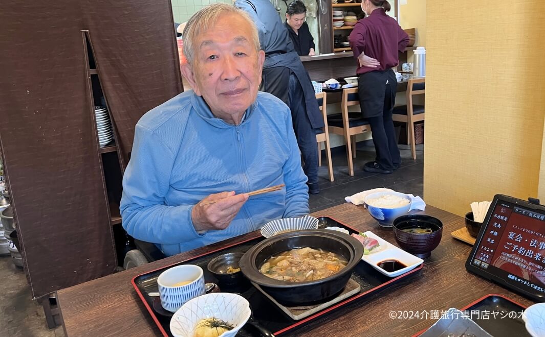 介護旅行で佐賀県へ_昼食