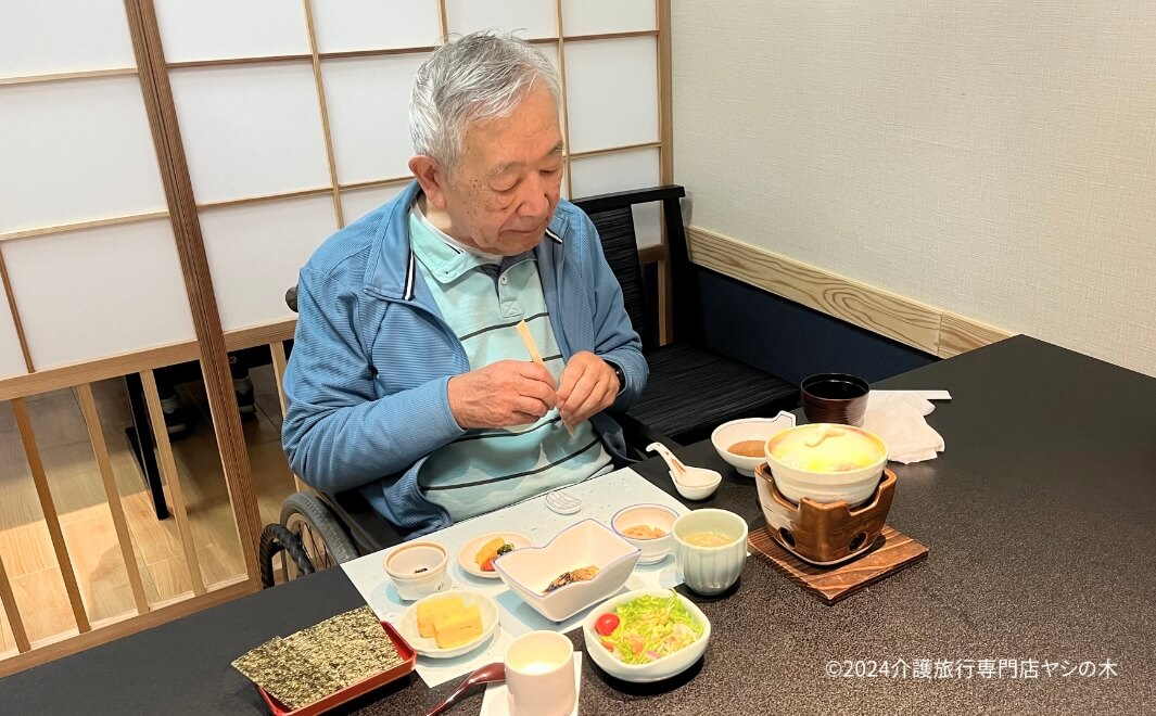 介護旅行で佐賀県へ_朝食