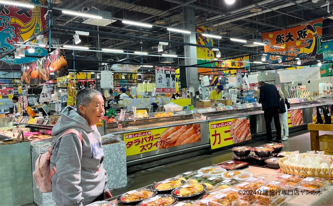 介護旅行で和歌山県へ_とれとれ市場