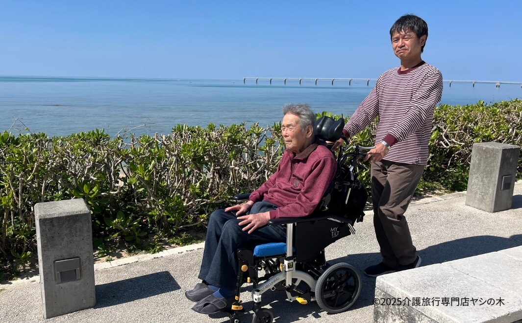 介護旅行で沖縄県へ_瀬長島をお散歩